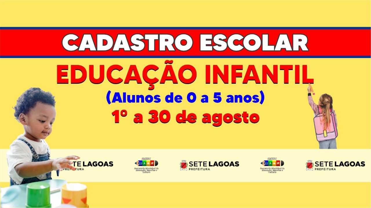 Cecon Prefeitura Municipal De Sete Lagoas Prefeitura De Sete Lagoas Abre Cadastro Escolar 7999